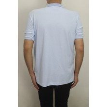 Santa Fistan Store Erkek Düz Klasik Kesim Rahat Kalıp Polo Yaka Tişört