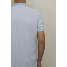 Santa Fistan Store Erkek Düz Klasik Kesim Rahat Kalıp Polo Yaka Tişört