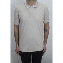 Santa Fistan Store Erkek Düz Klasik Kesim Rahat Kalıp Polo Yaka Tişört