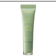 Lip Glowy Balm Parlak Dudak Balsamı Matcha Tanecikli Çay Dudak Parlatıcısı Elsbeauty