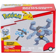 Timestart Pok PKW2547 Pokemon Battle Aksiyon Figür ve Figür 2li Set