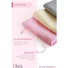 ChicKits Sosyete - Iz ve Tüy Bırakmayan Bez 40*60 cm Genel Temizlik Bezi, Araç Temizlik Bezi