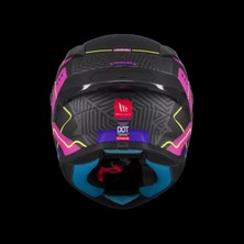 mt Helmets Targo S C8 Brık Mat Pembe Full Face Kask