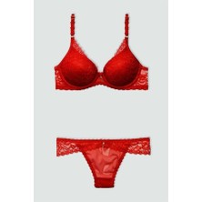 Le Jardin Kaplı Desteksiz  Sütyen Takımı 5450