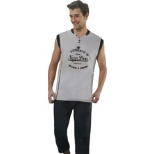 Erkek  Kaprili Pijama Takımı  20009
