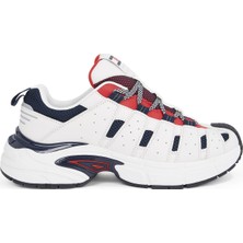 Tommy Hilfiger Lacivert - Beyaz - Kırmızı Erkek Sneaker Archıve'95