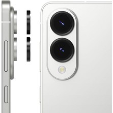 Samsung Galaxy S25 Edge Zebana KL10 Kamera Lens Koruma Camı Siyah