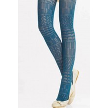 Daymod Daisy File Desenli Kadın Külotlu Çorap