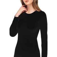 Kadın Modal Uzun Kollu Atlet 1074