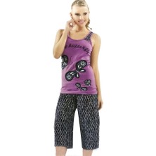 Hmd Kadın Kolsuz Kapri Takım 50001