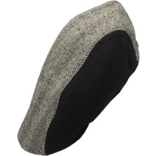 Kış ve Sonbahar Için Balık Sırtı Desenli Kasket Şapka Rahat ve Esnek