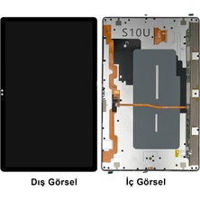 Teknonet Samsung Tab S10 Ultra X920 Uyumlu Org Lcd+Dokunmatik (Siyah) NT-112767