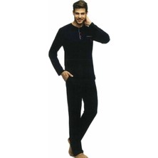Us Polo 17384 Erkek  Uzun Kol Pijama Takımı