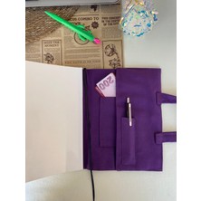Duttdikim Mor Çiçek Baskılı Kitçan 24X17 cm Bez Kitap ve Defter Taşıma Çantası