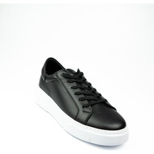 Nobel 4007 Siyah Cilt Deri Erkek Sneaker