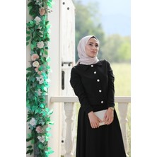 Burcu Tesettür Elsa Etekli Tesettür Scuba Takım