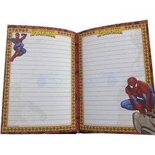 Hatıra Defteri Spiderman Kilitli