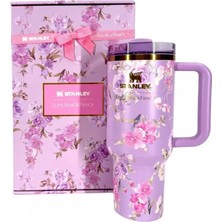 Stanley  Loveshackfancy 40OZ Ribbon Rosa