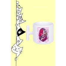 
anime Darling In The Franxx Zero Two Karakter Tasarım Baskılı Beyaz T Sap Kupa Bardak