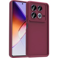 Nezih Case Infinix Note 40 Pro Uyumlu Kamera Korumalı Parlak Stil Tasarım Kapak