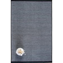 Enva Home Modern Şönil Kilim Halı Yıkanabilir Kaymaz Tabanlı Yumuşak İnce Yapısı ile Her Alana Uyumlu Gri