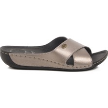 Platin Anatomik Kadın Günlük Terlik