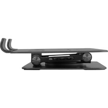 Plentiful Tablet Stand 360 Derece Dönebilen Metal Alüminyum Katlanır Stand