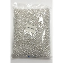 Limelia Beyaz Plastik Inci Boncuk 6 mm
