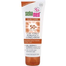 Sebamed Sun Güneş Kremi SPF50+ 75ML Çok Yönlü Koruyucu Özellikler ile Tüm Cilt Tipleri İçin