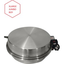 Yognetic Jumbo Büyük Boy Elektrikli Tandır | Ekmek Yapma Makinesi | Statik Boyalı Büyük Boy Tandır - Inox