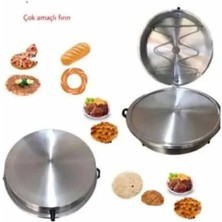 Yognetic Jumbo Büyük Boy Elektrikli Tandır | Ekmek Yapma Makinesi | Statik Boyalı Büyük Boy Tandır - Inox