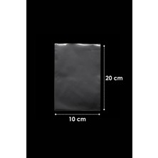 Eliz Party Şeffaf Parlak Bantsız Jelatin Poşet 10X20CM Kurabiye Aksesuar Paketleme Poşeti 100 Adet