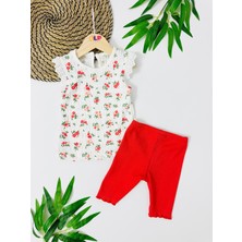 Rwanda Müslin Taytlı Takım - Narçiçeği