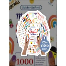 Sticker Notebook 1000 Adet Sticker Defteri
