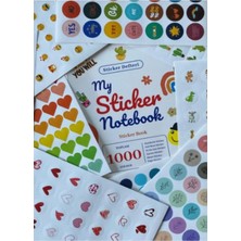 Sticker Notebook 1000 Adet Sticker Defteri