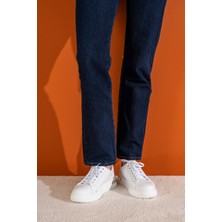 Mulini Beyaz Tabanlı Rahat Günlük Kadın Sneaker