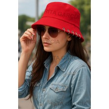 Elif İç Giyim Çengelli Piercingli Kova Bucket Şapka