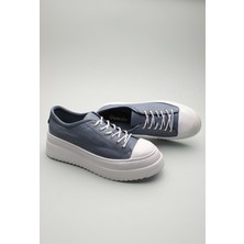 Gondol Hakiki Deri Günlük Hafif Taban Spor Ayakkabı ZX.1104 - Mavi - 40 Mavi