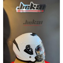 Jiekai Yarım L Kask Güneş Vizörlü