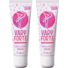 Vary Forte 100 ml Tüp - 2 Adet Bacaklarınızdaki Varislerinize Güçlü Tesirli Müdahale Kremi 100 Ml.