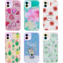 iPhone 11 Kılıf Kamera Korumalı Sert Desenli Tkdr Pami Kapak-No4