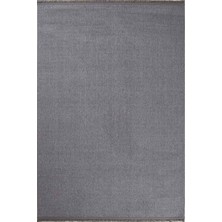 Enti Piana 1102 Gri Halı Kilim Kaymaz Taban Yıkanabilir Salon Mutfak Kesme Yolluk