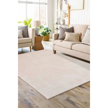 Enti Akik 8613 Bej Halı Kilim Salon Mutfak Kesme Yolluk Dokuma