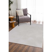 Enti Akik 8614 Gri Halı Kilim Salon Mutfak Kesme Yolluk Dokuma