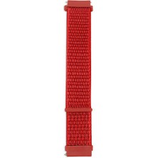 ​​gear S2 (20MM) Uyumlu Krd-03 Hasır Kordon Zore - NO28