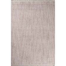 Enti Piana 1104 Bej Halı Kilim Kaymaz Taban Yıkanabilir Salon Mutfak Kesme Yolluk