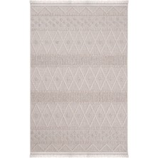 Seyran Loopy 620 Krem - Bej Halı Ince Mutfak Kilim Salon Kesme Halı Yolluk Koridor Halısı