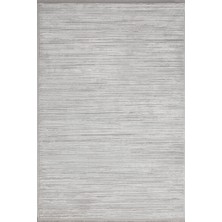 Luxess Nova 1123 Gri Halı Kilim Kaymaz Taban Yıkanabilir Salon Mutfak Kesme Yolluk