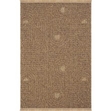 Seyran Loopy 623 Kahve Halı Ince Mutfak Kilim Salon Kesme Halı Yolluk