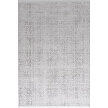 Enti Norm 6207 Beyaz Salon Halısı Kesme Yolluk Yumuşak Doku Kaymaz Halısı